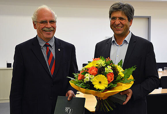 Dr. med. Gottfried von Knoblauch zu Hatzbach und Prof. Dr. med. Sebastian Harder Foto von Dr. med. Gottfried von Knoblauch zu Hatzbach und Prof. Dr. med. Sebastian Harder