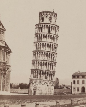Enrico Van Lint (1808–1884): Pisa – Schiefer Turm, um 1855. st_presse_vanlint_pisa_1855_0.jpg