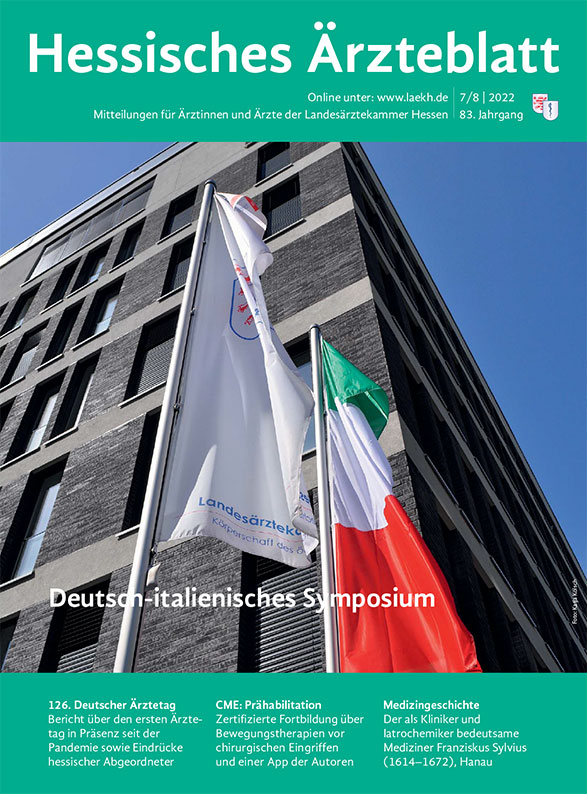 Juli/August 2022 HAE Ausgabe 7/2022