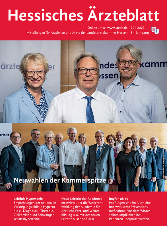 Oktober 2023 HAE Ausgabe 10/2023