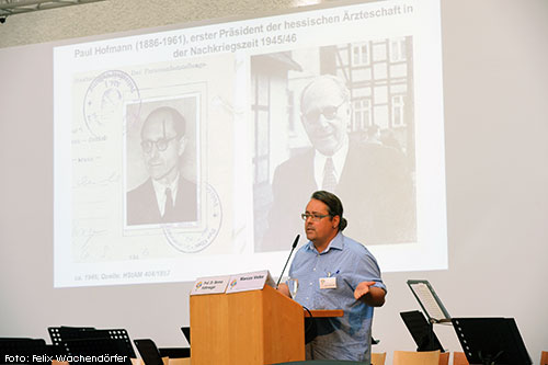 Foto von Marcus Velke, M.A., Forschungsgruppe "Geschichte der Landesärztekammer Hessen"