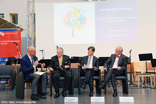 Foto von der Podiumsdiskussion