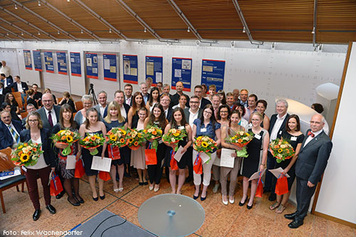 Gruppenfoto von der MFA-Bestenehrung